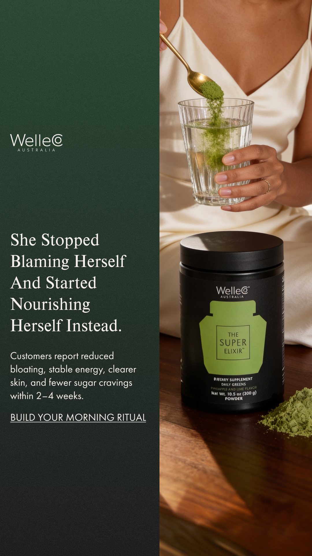 WelleCo Facebook ad