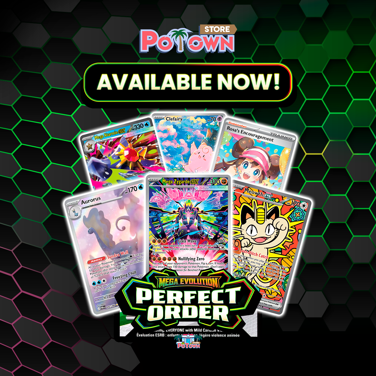 PoTown Store Facebook ad