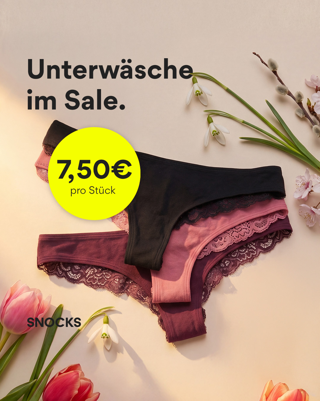 Snocks Facebook ad