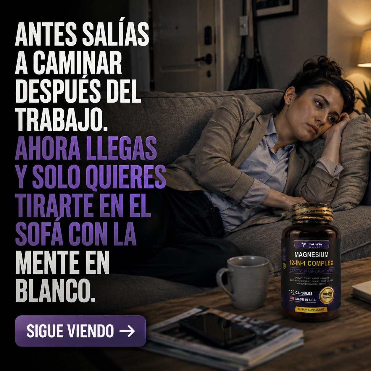 ShopNova Facebook ad: Recupera la energía para volver a moverte sin tener que…