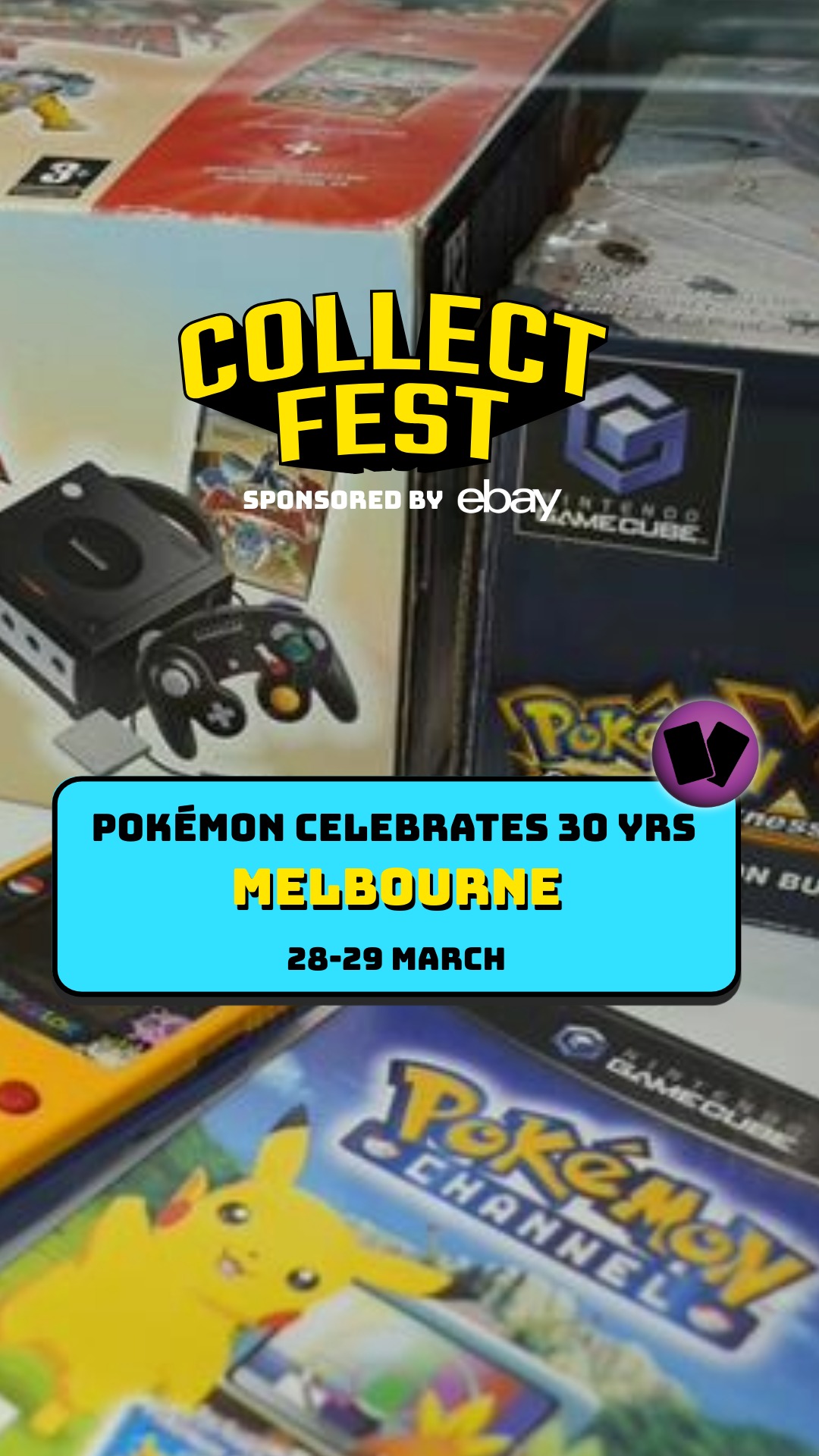 CollectFest Facebook ad from Feb 25, 2026