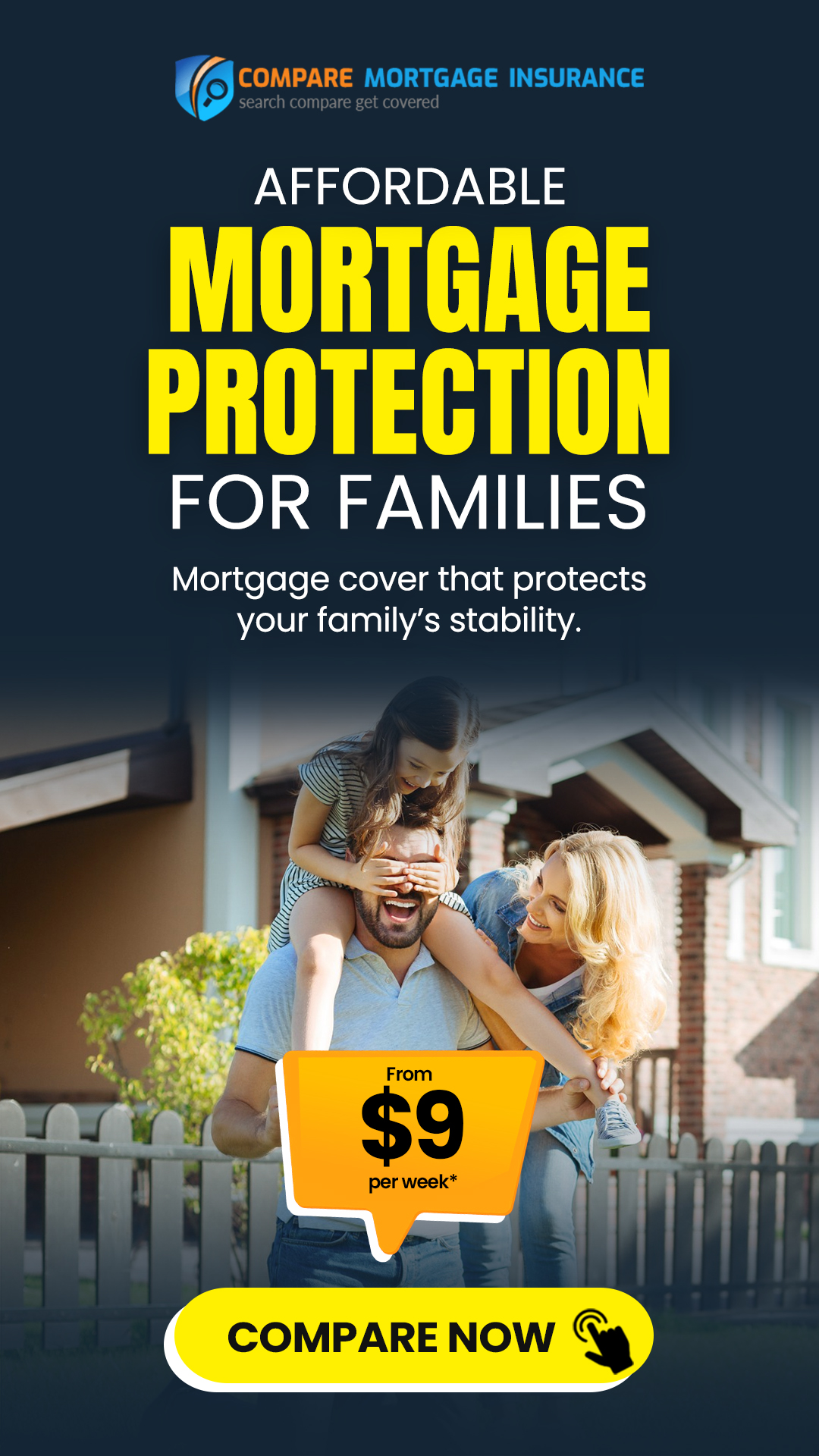 Compare Mortgage Protection Facebook ad