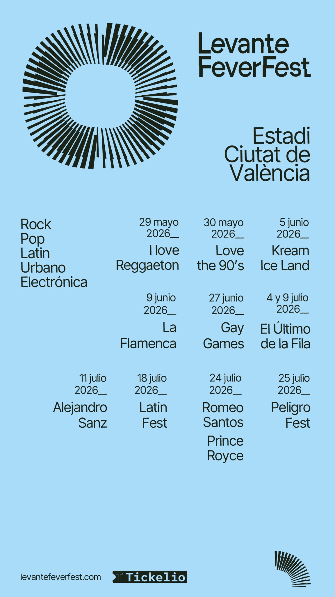 Levante Fever Fest Facebook ad from May 4, 2026