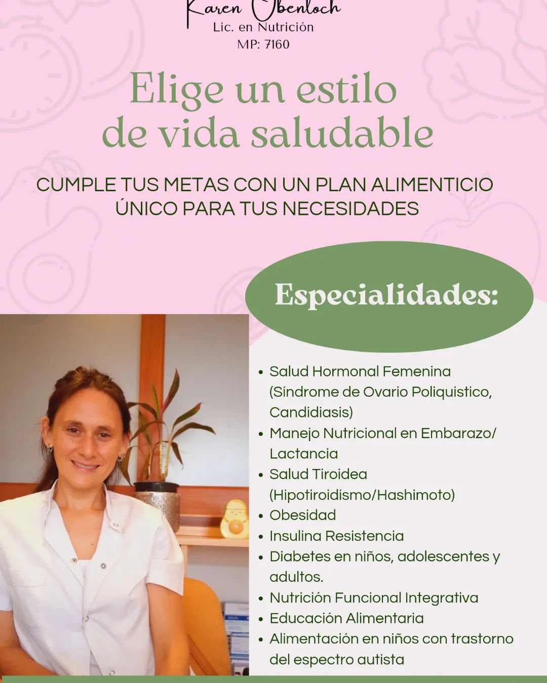 nutripan_nutricion Facebook ad: Consultas/turnos online o presencial.