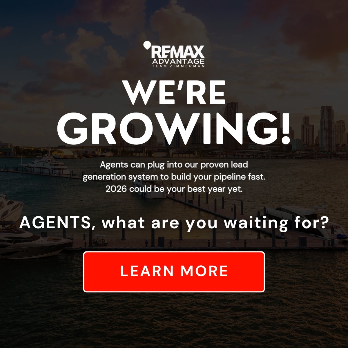 Team Zimmerman of REMAX Advantage Facebook ad