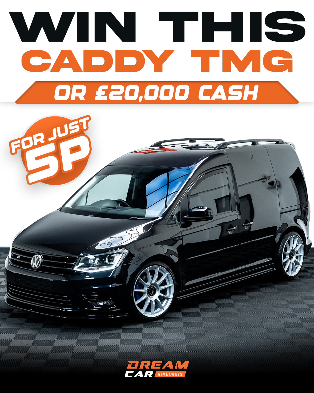 Dream Car Giveaways Facebook ad
