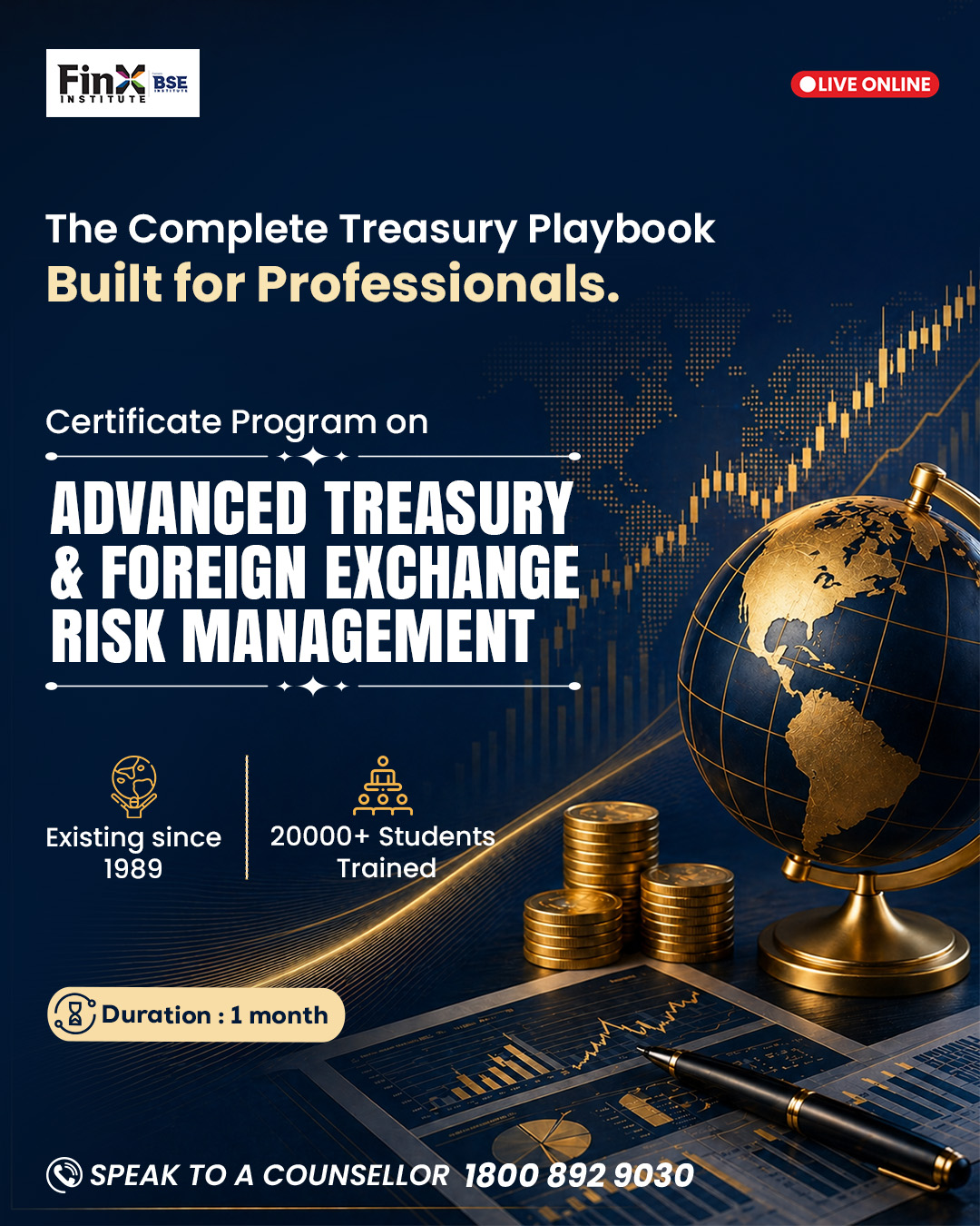 FinX Institute Facebook ad