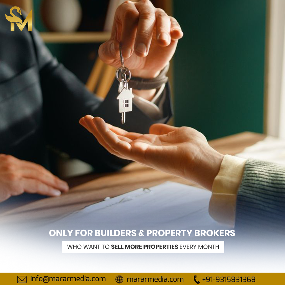 Mararmedia Facebook ad: Attention builders and property brokers.