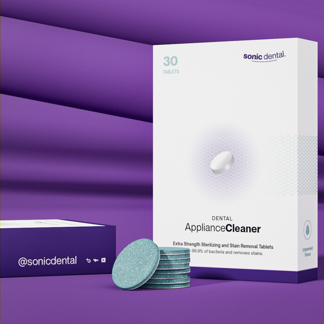 Sonic Dental Facebook ad: Sonic Dental Cleaning Tablets