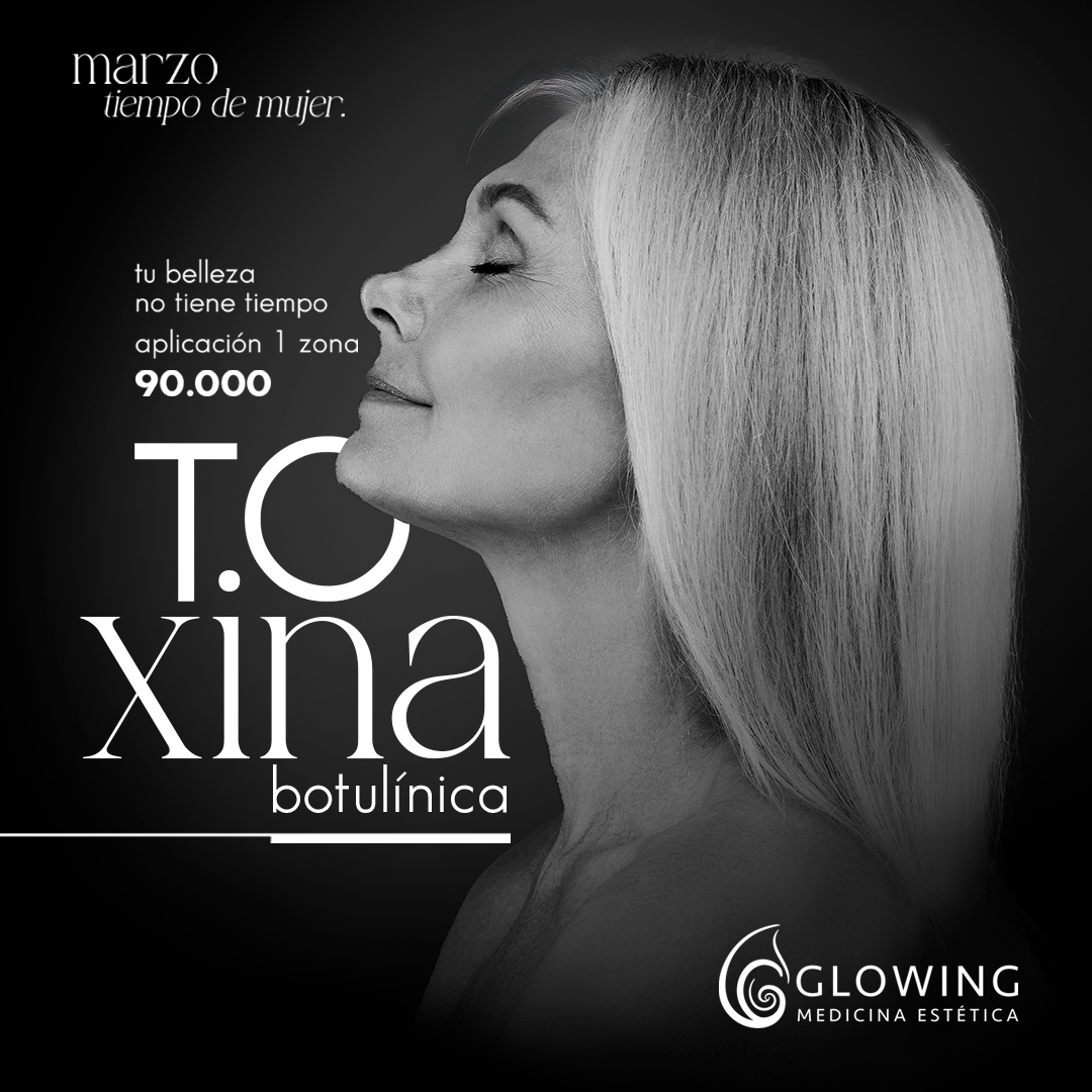Clínica Glowing - Dra Carmen Gloria Gajardo Facebook ad: Marzo es tiempo de Mujer.