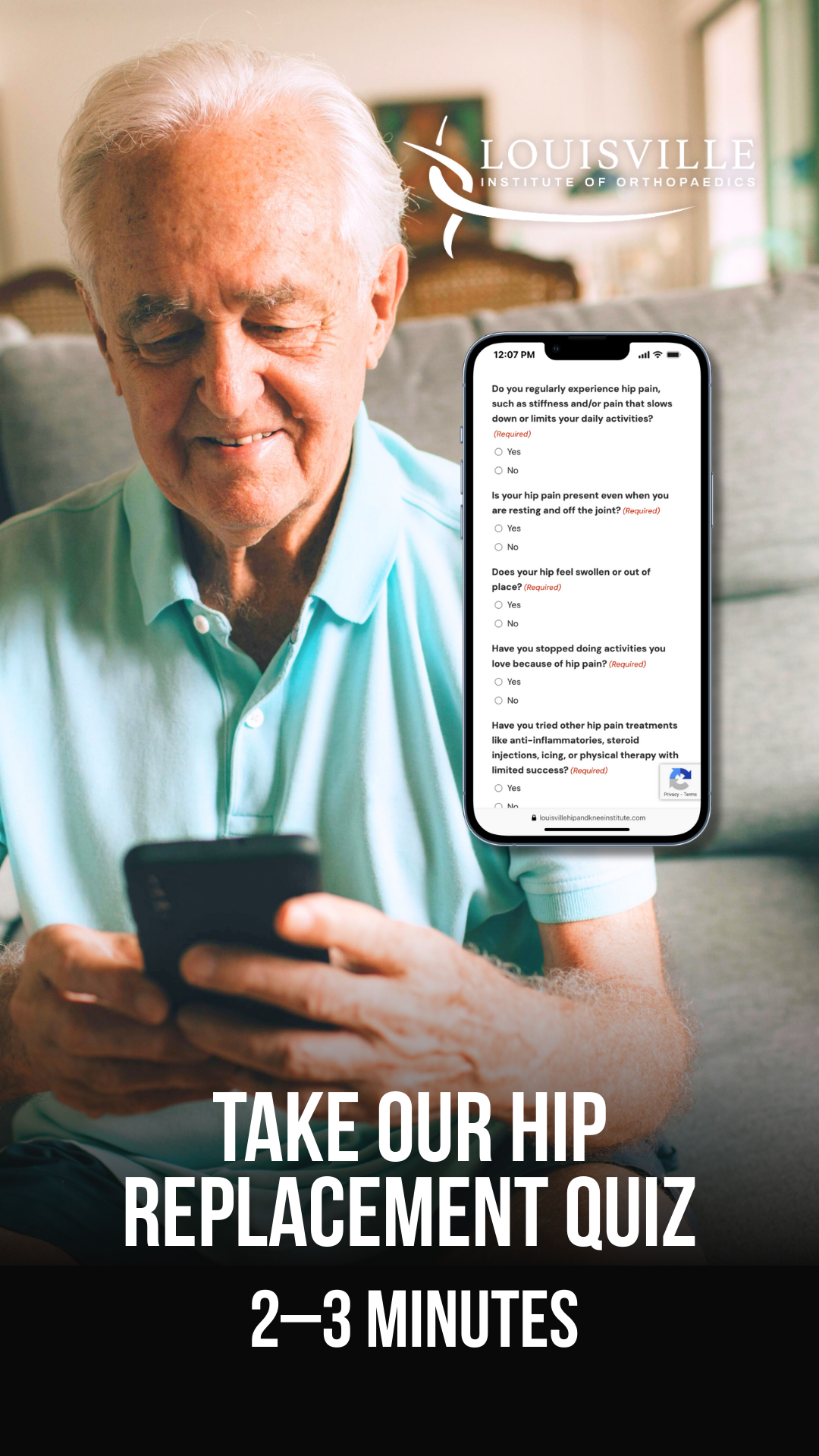 Louisville Institute of Orthopaedics Facebook ad