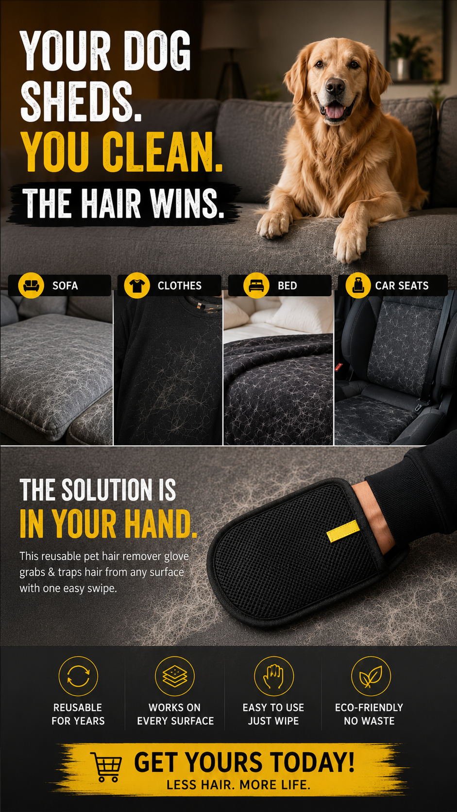 PawHaven Facebook ad: Be The Pet Parent Who Always Has A Clean Home.