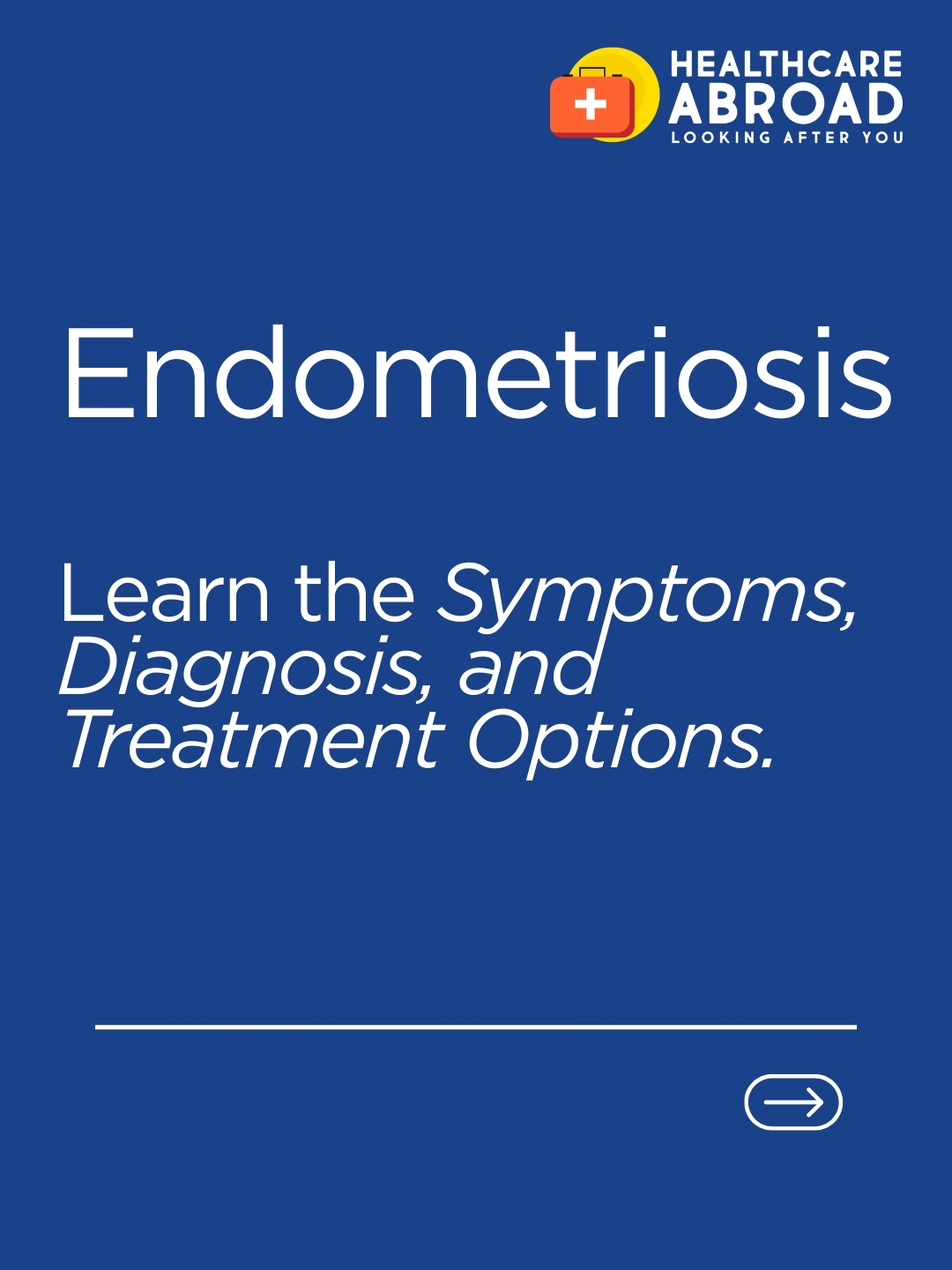 Healthcare Abroad Facebook ad: March is Endometriosis Awareness Month, a time to…