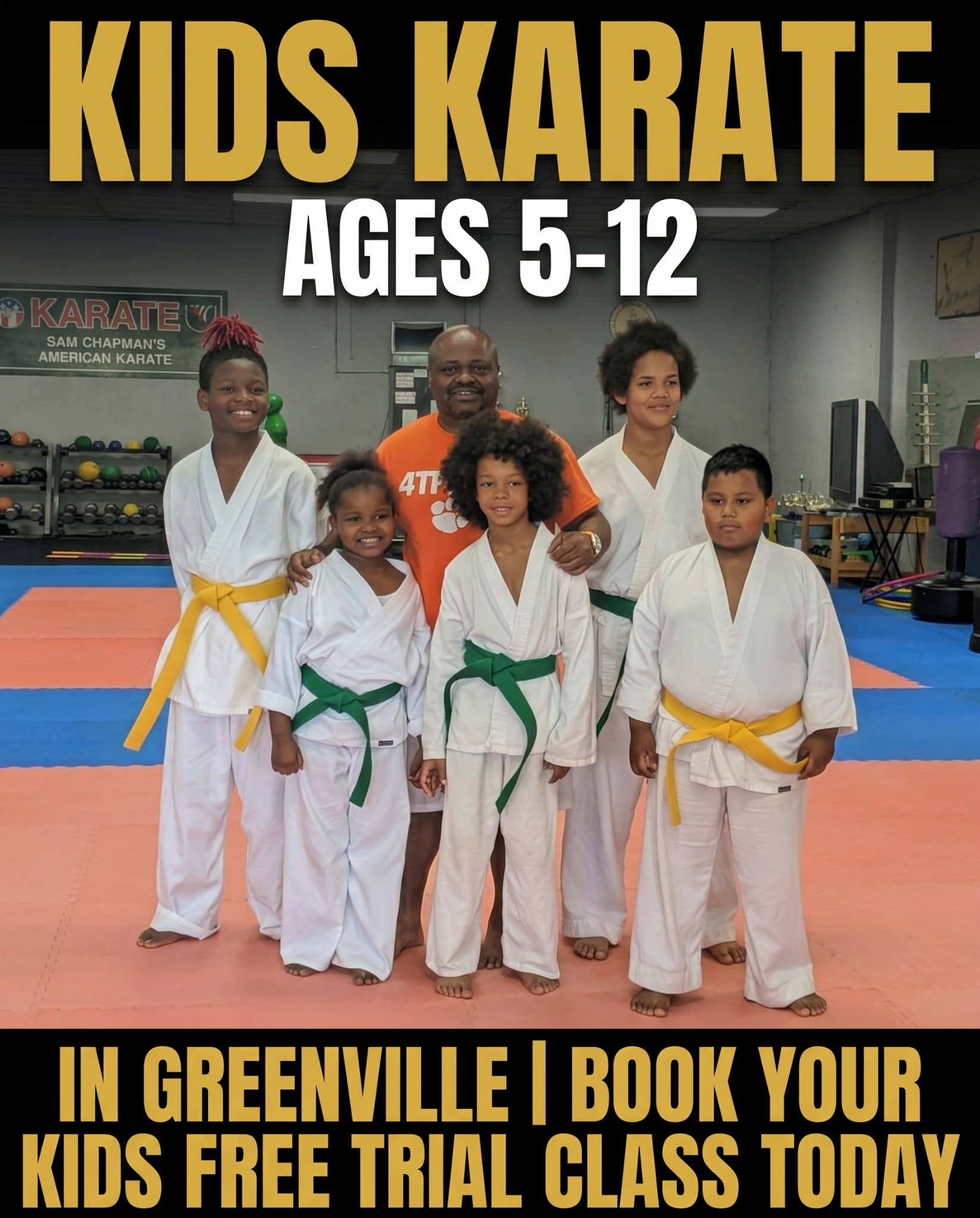 Sam Chapmans Karate Facebook ad