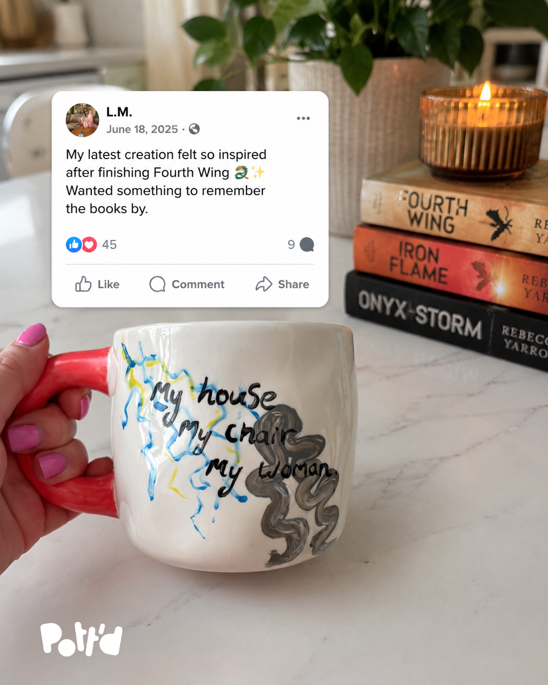 Pott'd Facebook ad