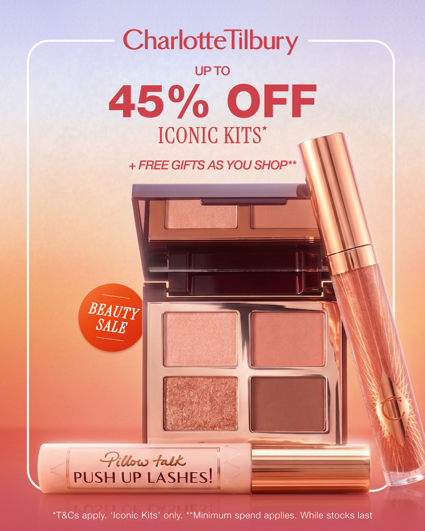 Charlotte Tilbury Facebook ad