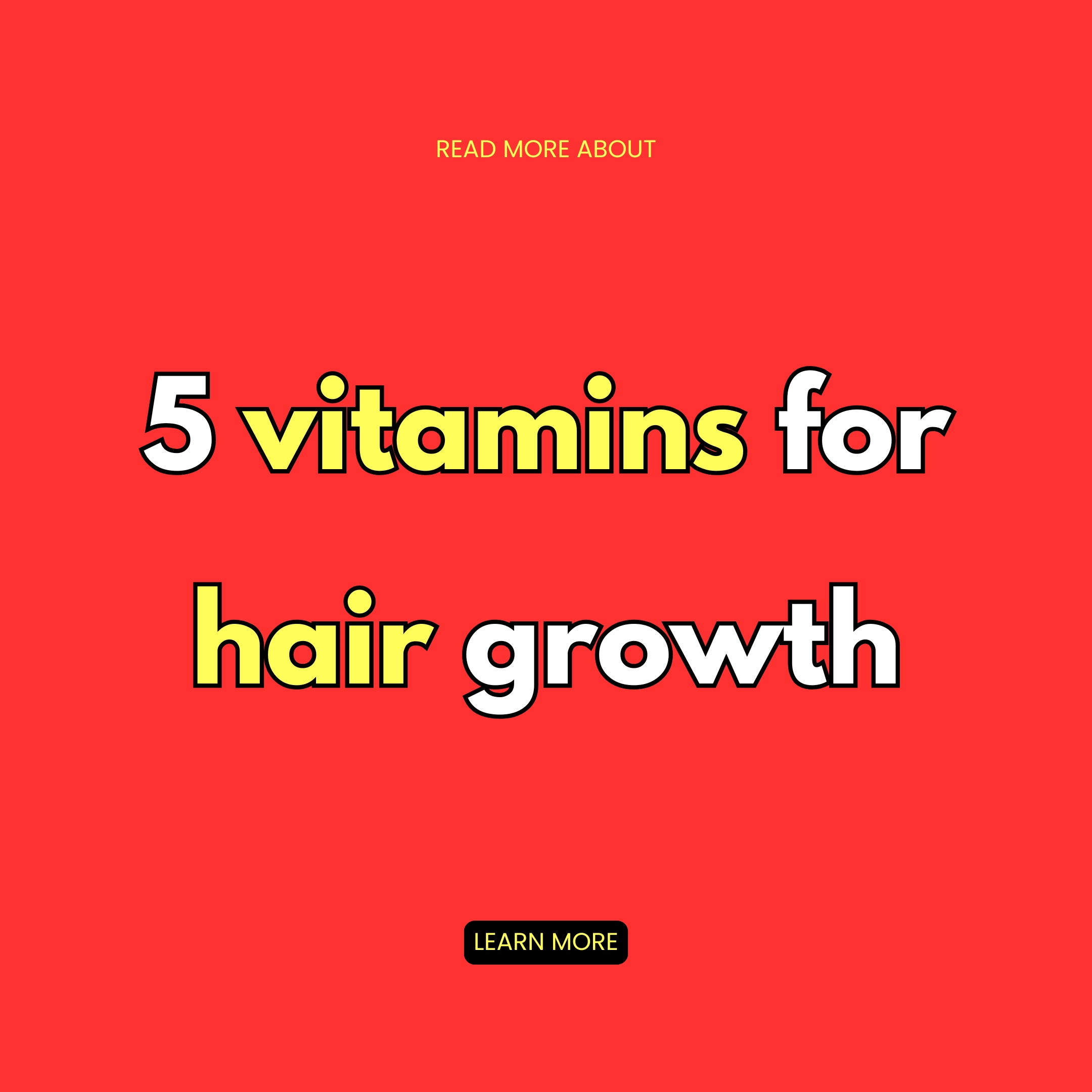 The Wellness Way Facebook ad: Read more about Vitamins For Hair Growth