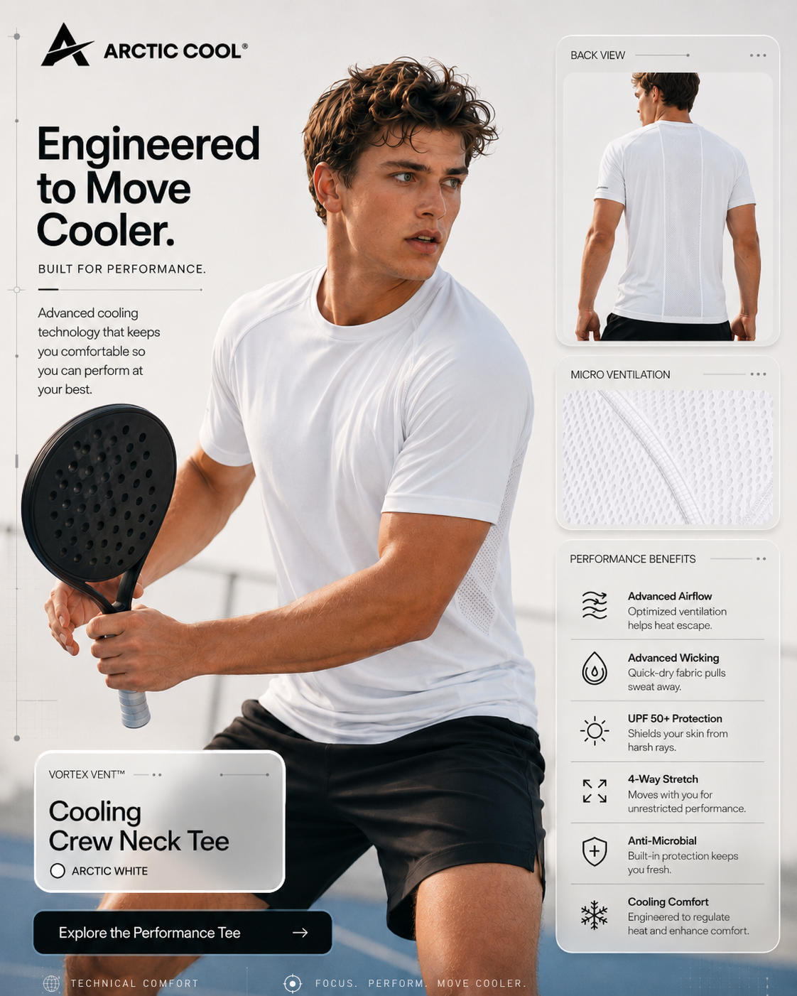 Arctic Cool Facebook ad