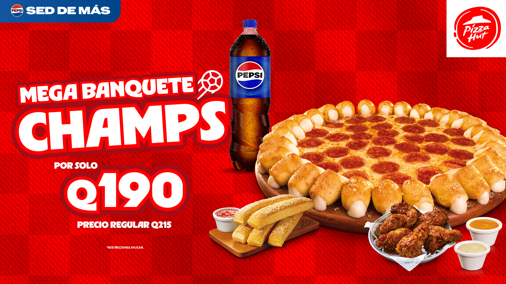 Pizza Hut Guatemala Facebook ad