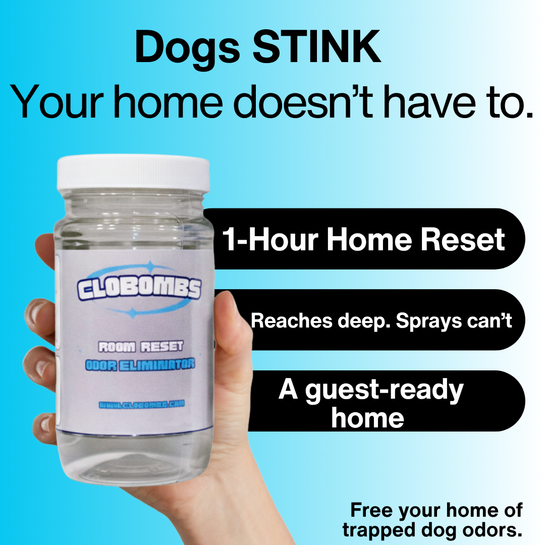 CloBombs - #1 Odor Eliminator in Market Facebook ad
