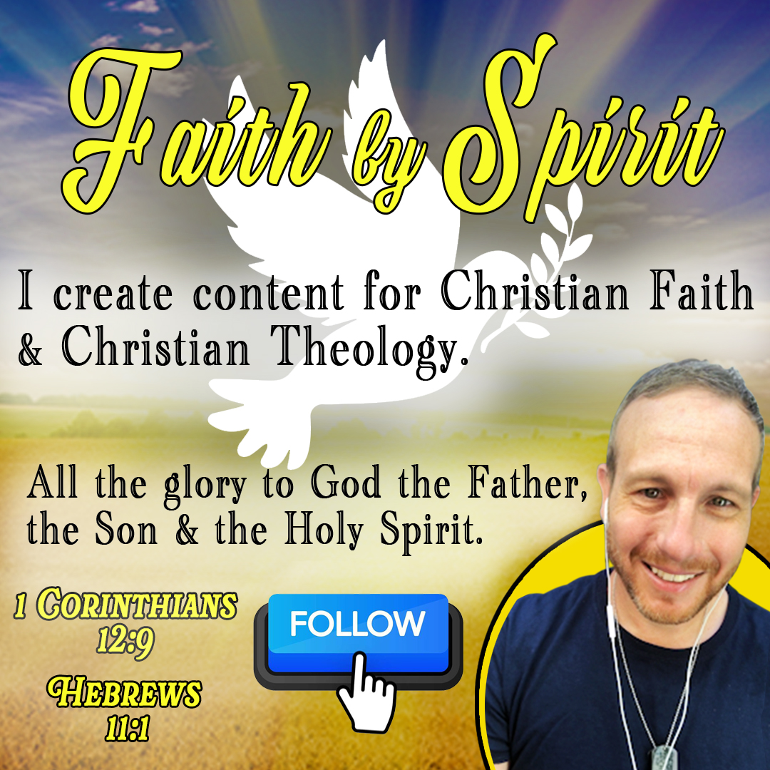 Faith by Spirit Facebook ad: I create content for Christian Faith and Christian…