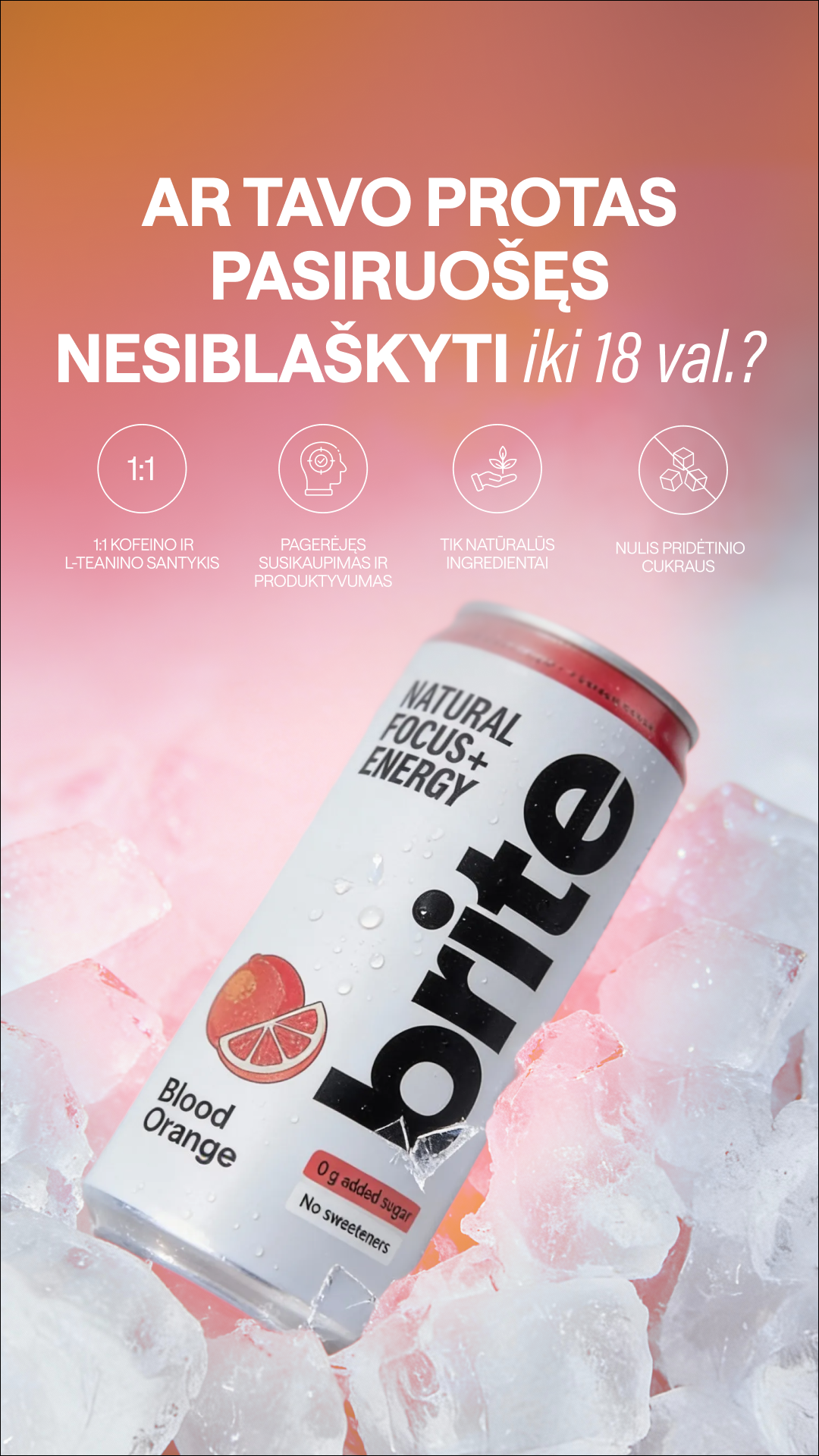 Brite Facebook ad