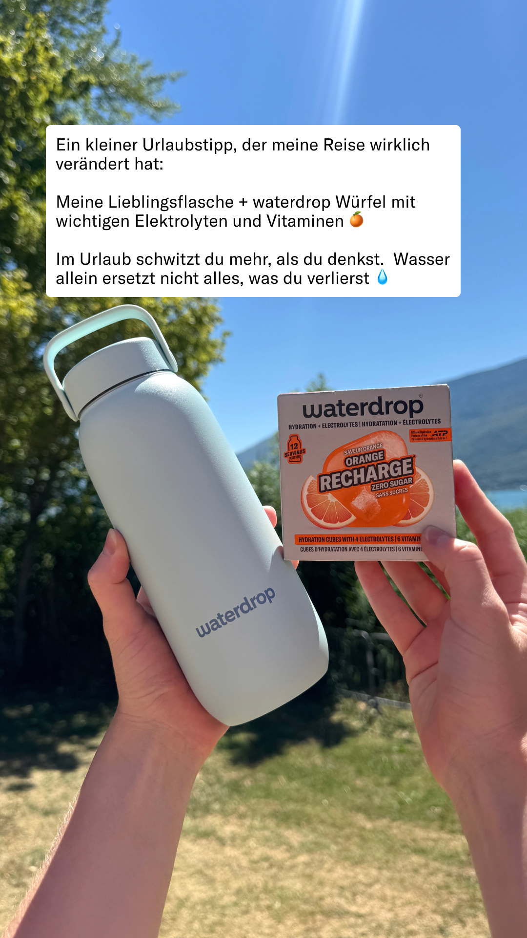 waterdrop Facebook ad