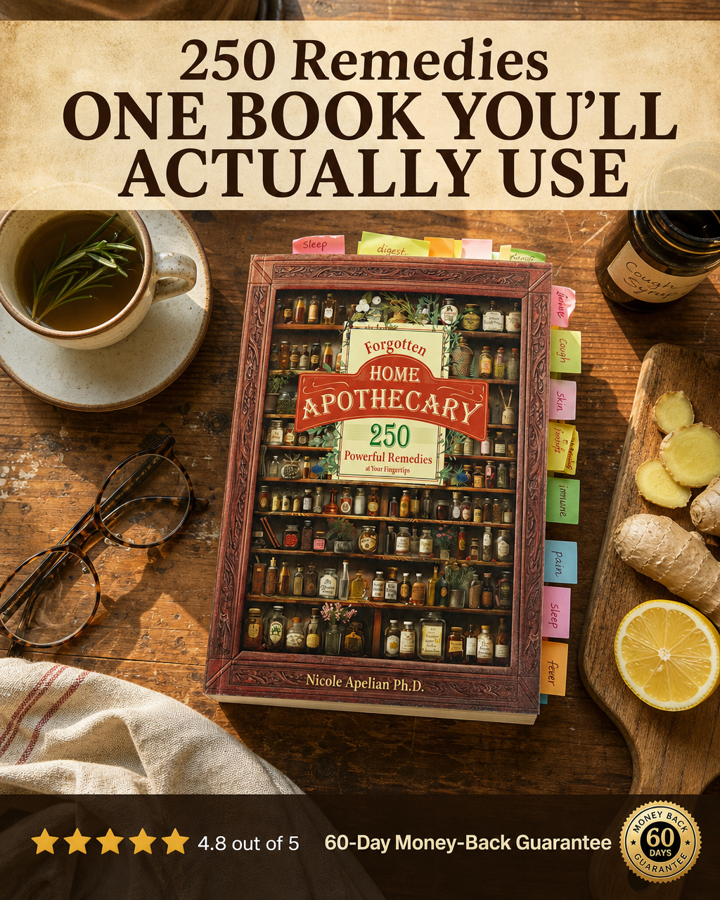 The Forgotten Home Apothecary Facebook ad