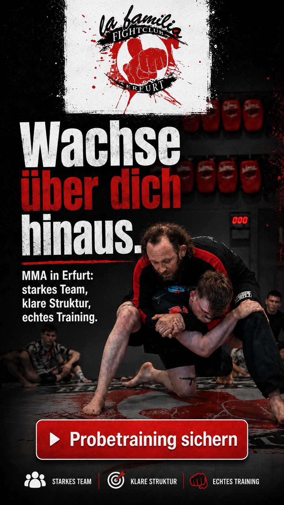 La familia Fightclub Erfurt Facebook ad