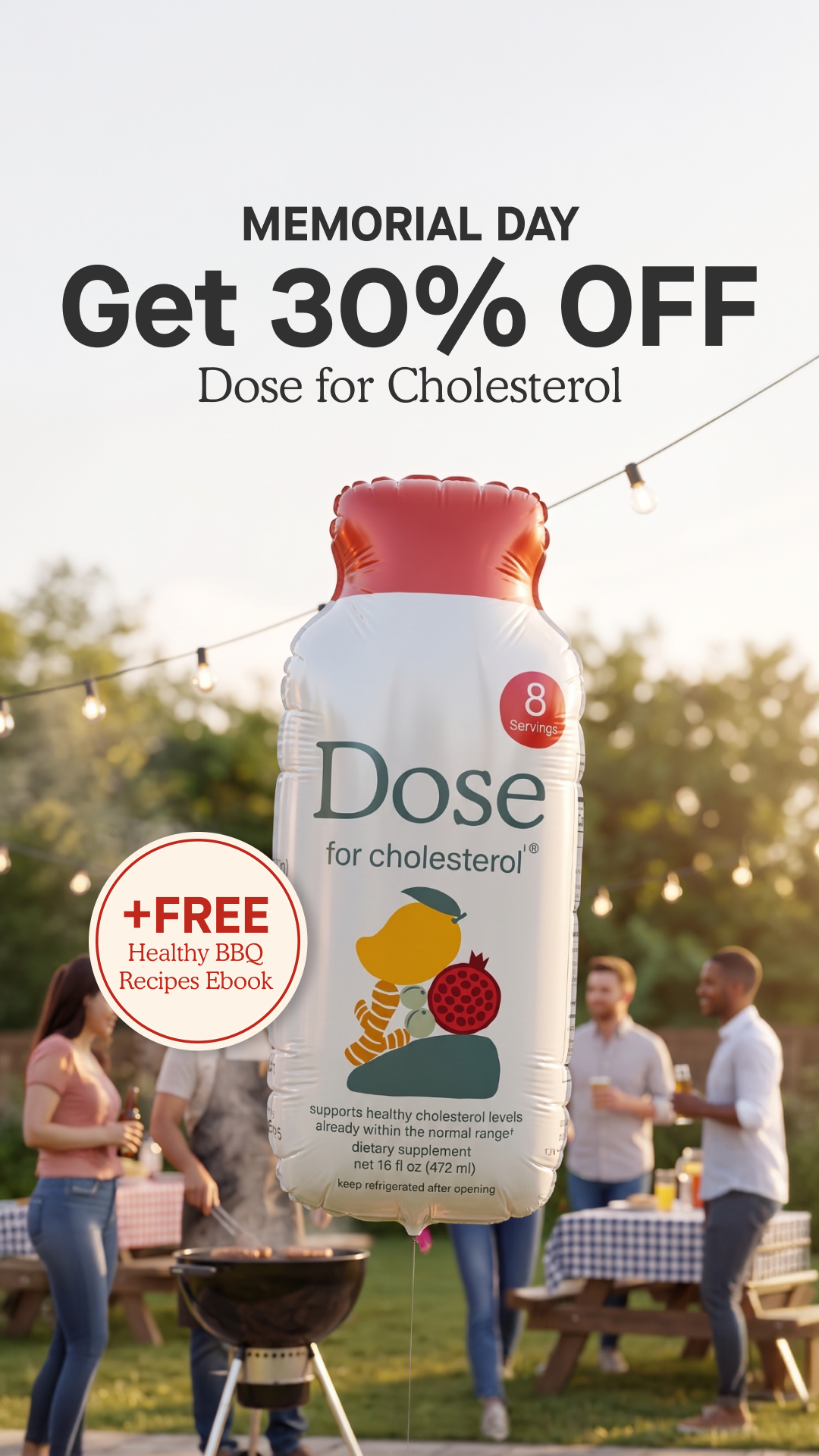 Dose for Cholesterol Facebook ad