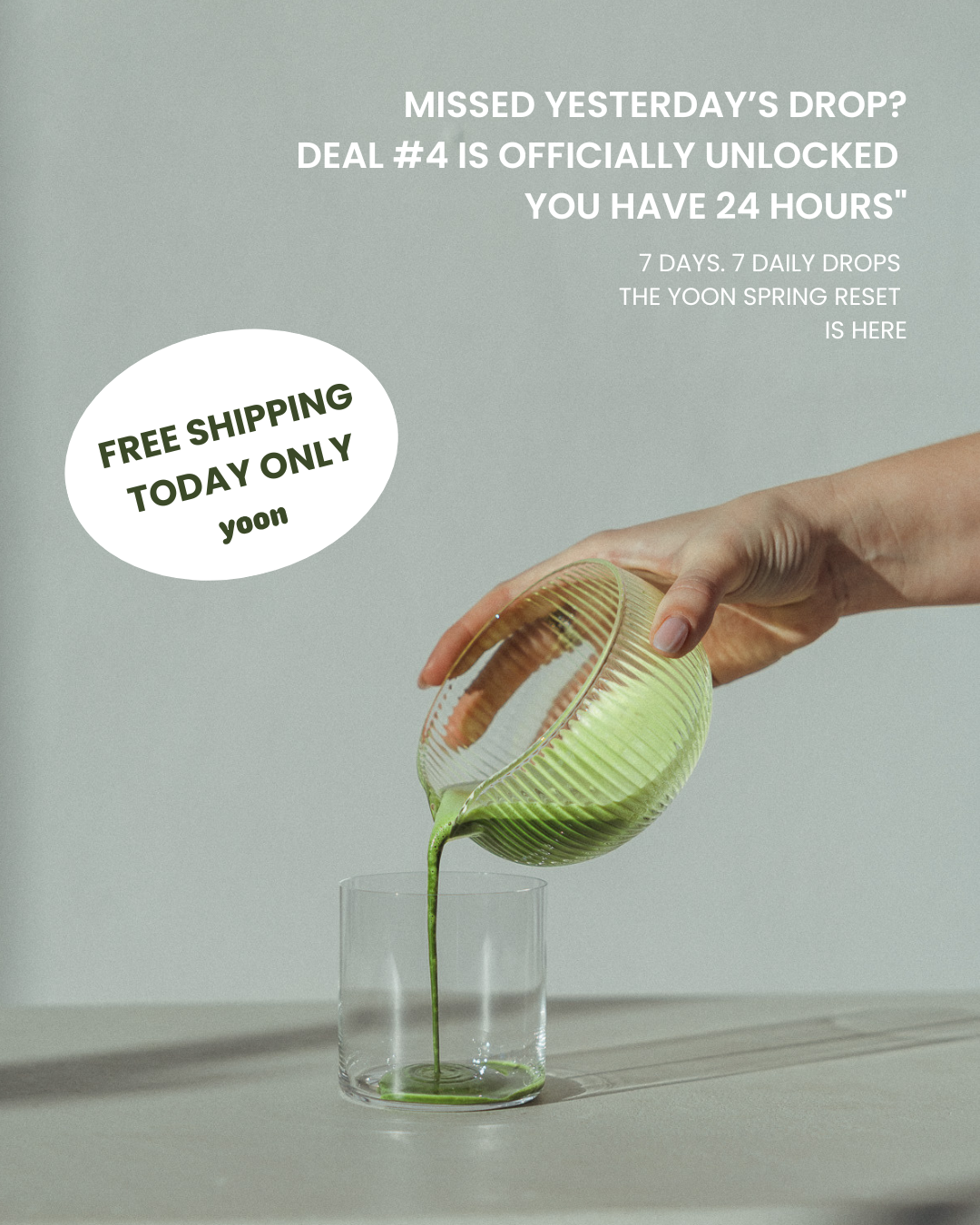Yoon Matcha Facebook ad
