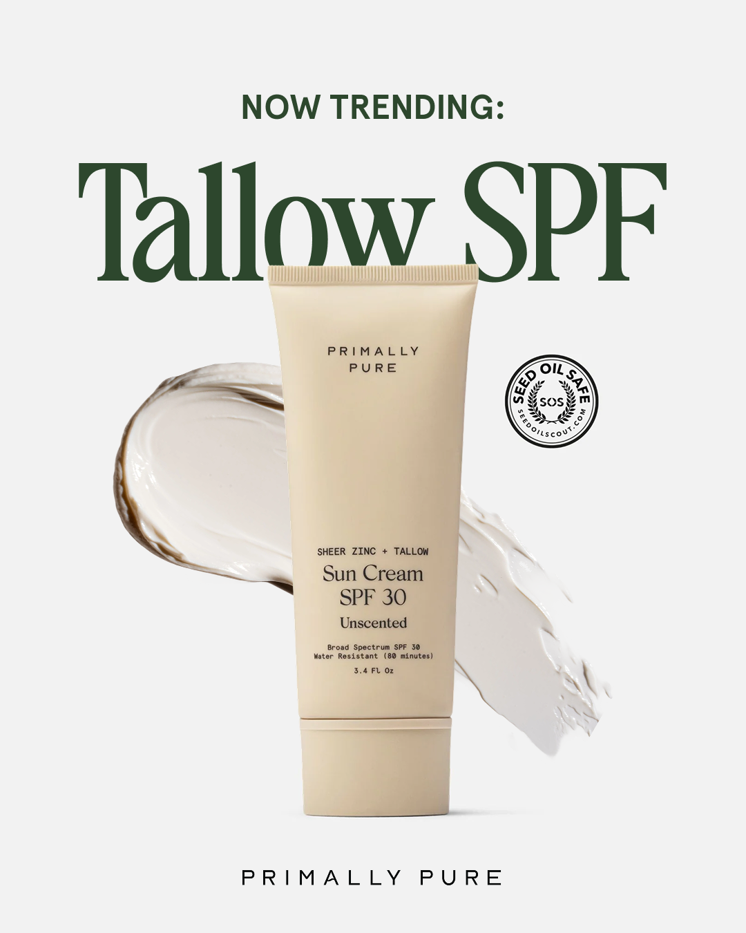 Primally Pure Skincare Facebook ad