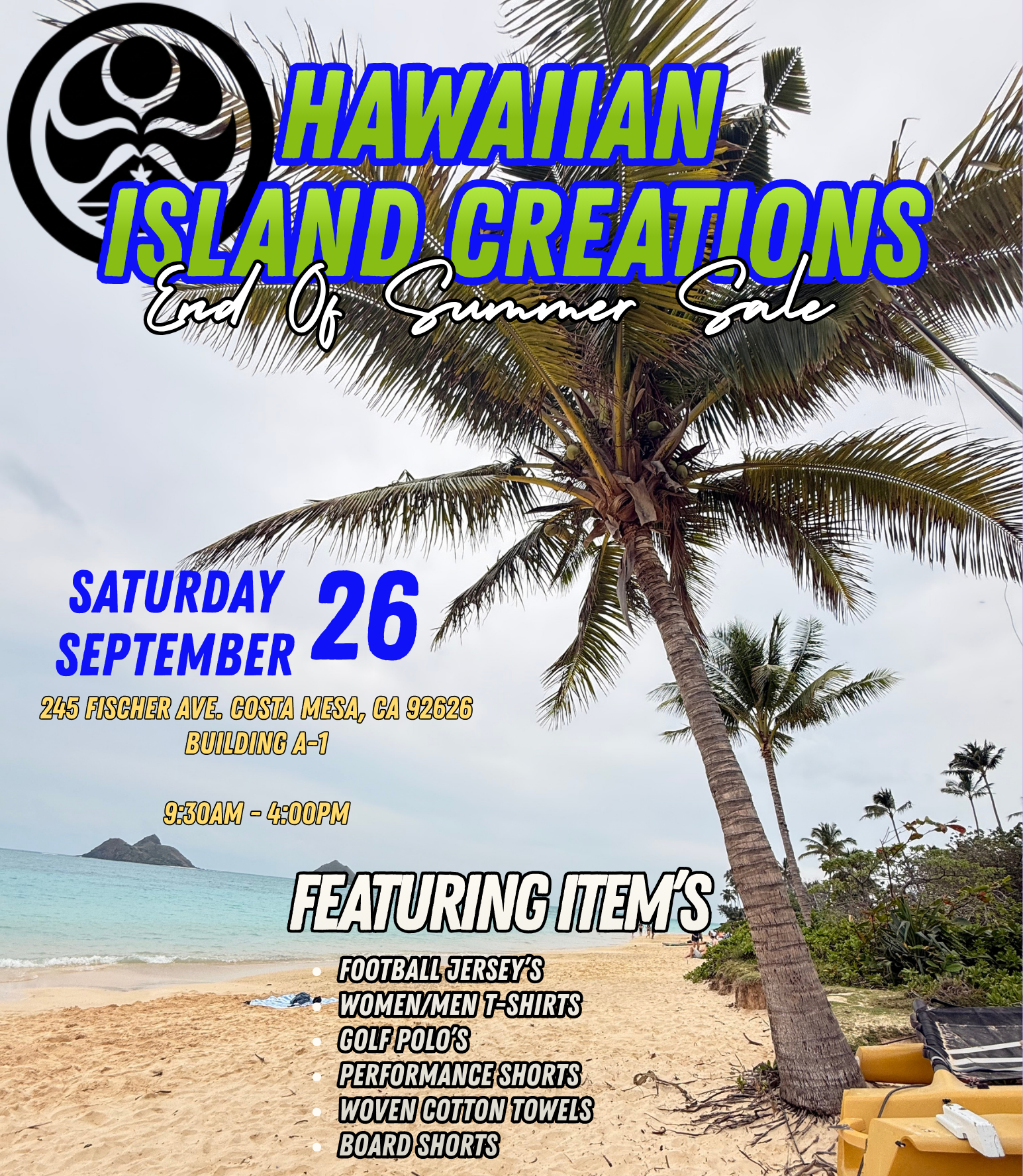 Hawaiian Island Creations (HIC) Facebook ad
