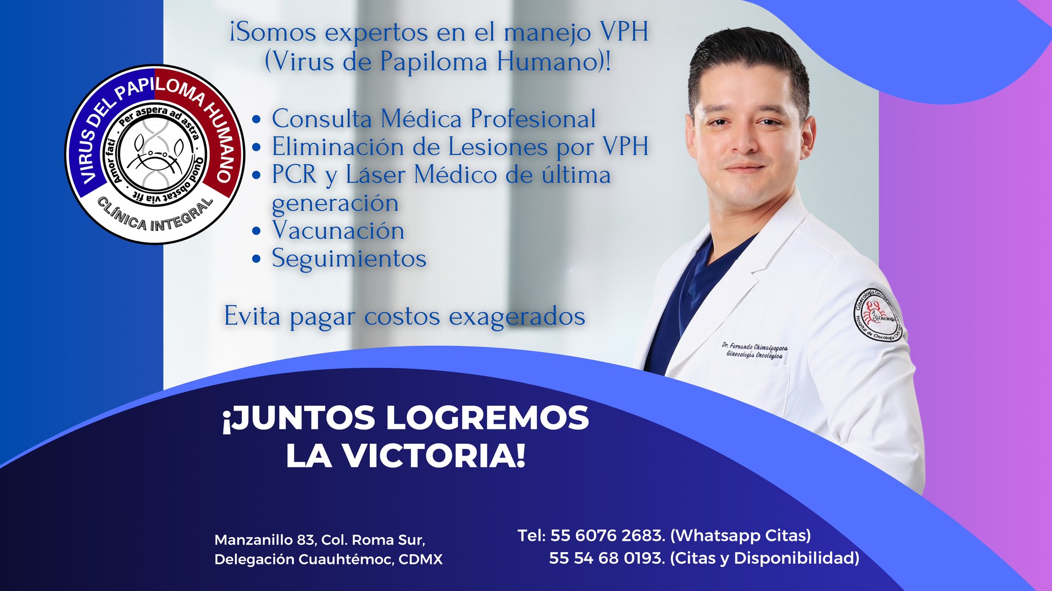 Clínica Integral del Virus del Papiloma Humano Facebook ad: Clínica especializada en la detección, manejo, prevención y…