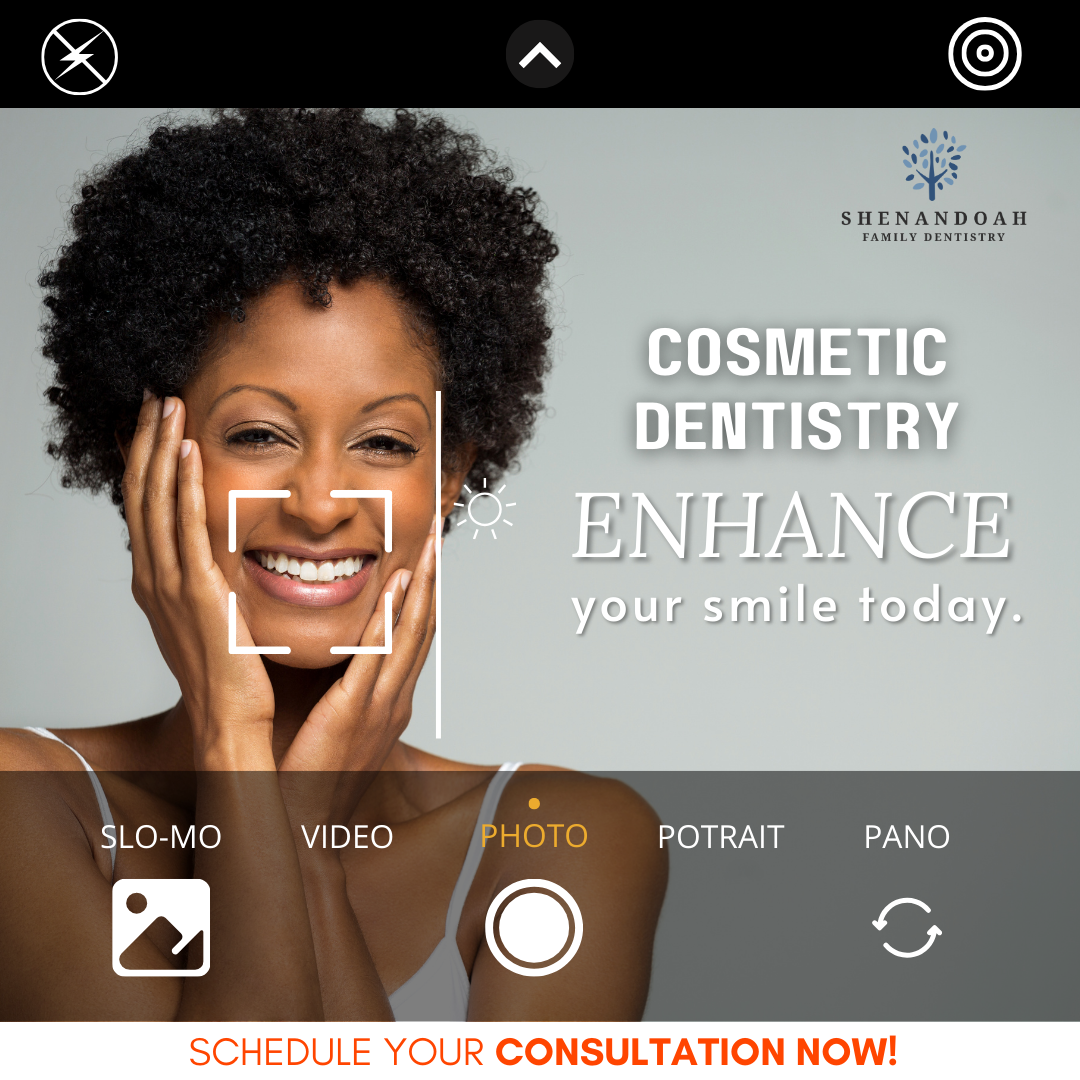 Shenandoah Family Dentistry Facebook ad: Professional Cosmetic Dentist in Winchester, VA