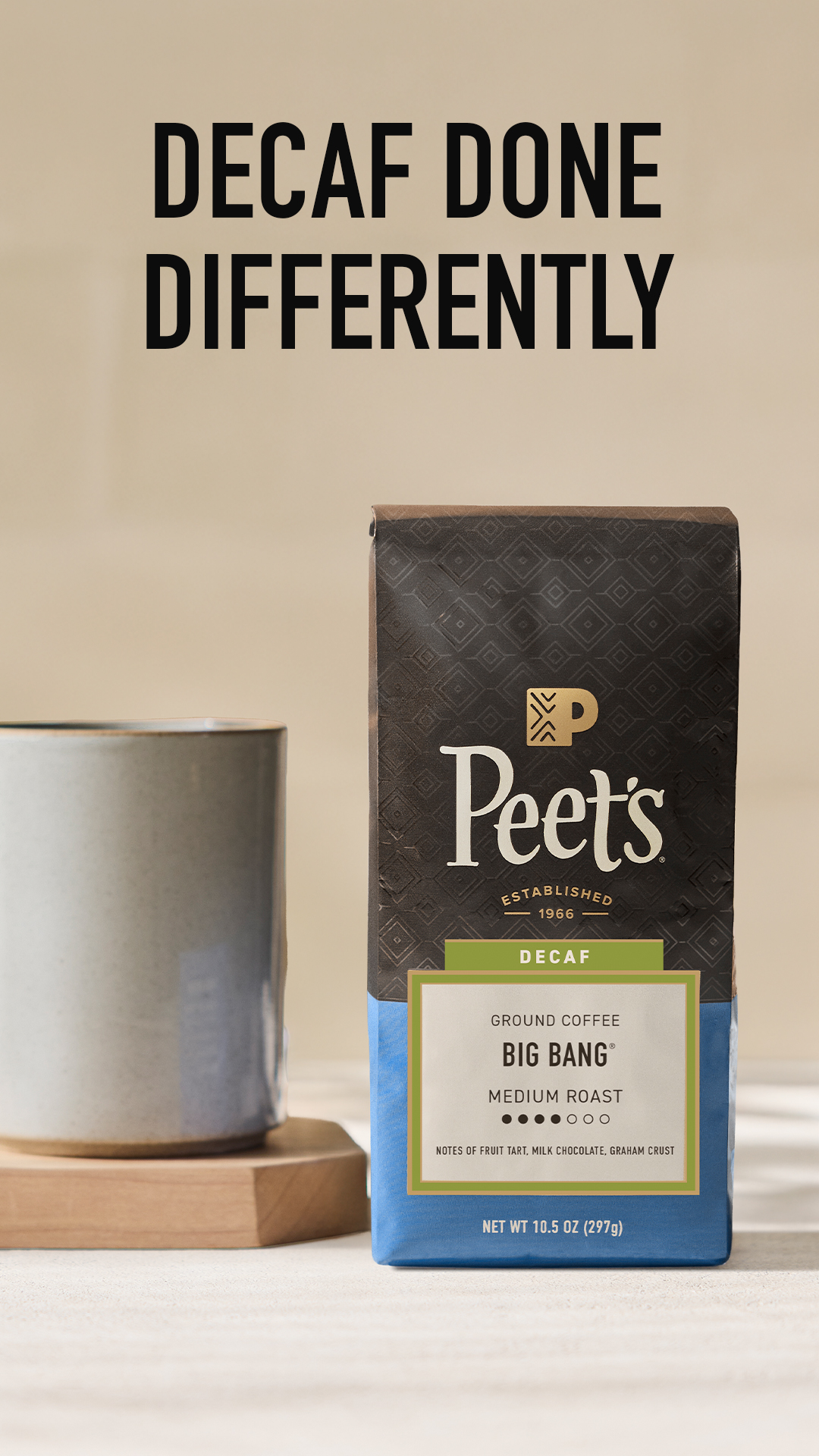 Peet's Coffee Facebook ad