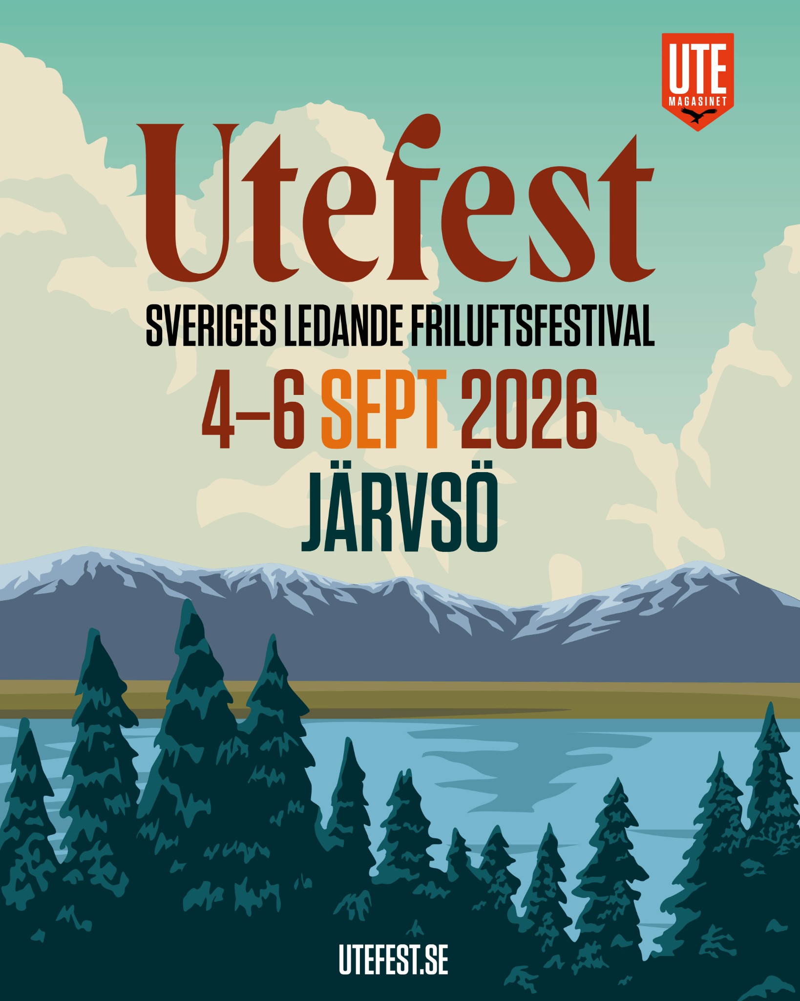 Utemagasinet Facebook ad: Missa inte Utefest i Järvsö 4-6 september!