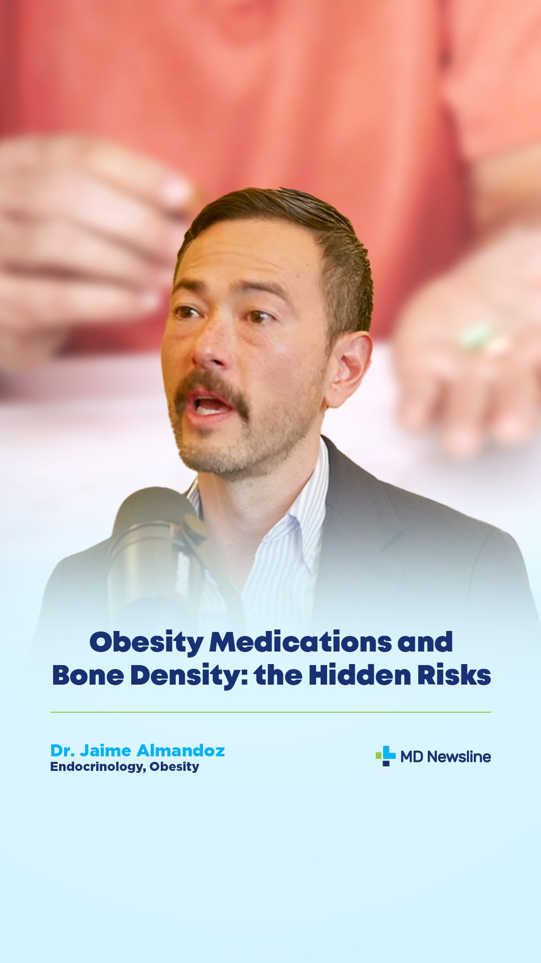 MD Newsline Facebook ad: Dr. Jaime Almandoz explains why bone health deserves…