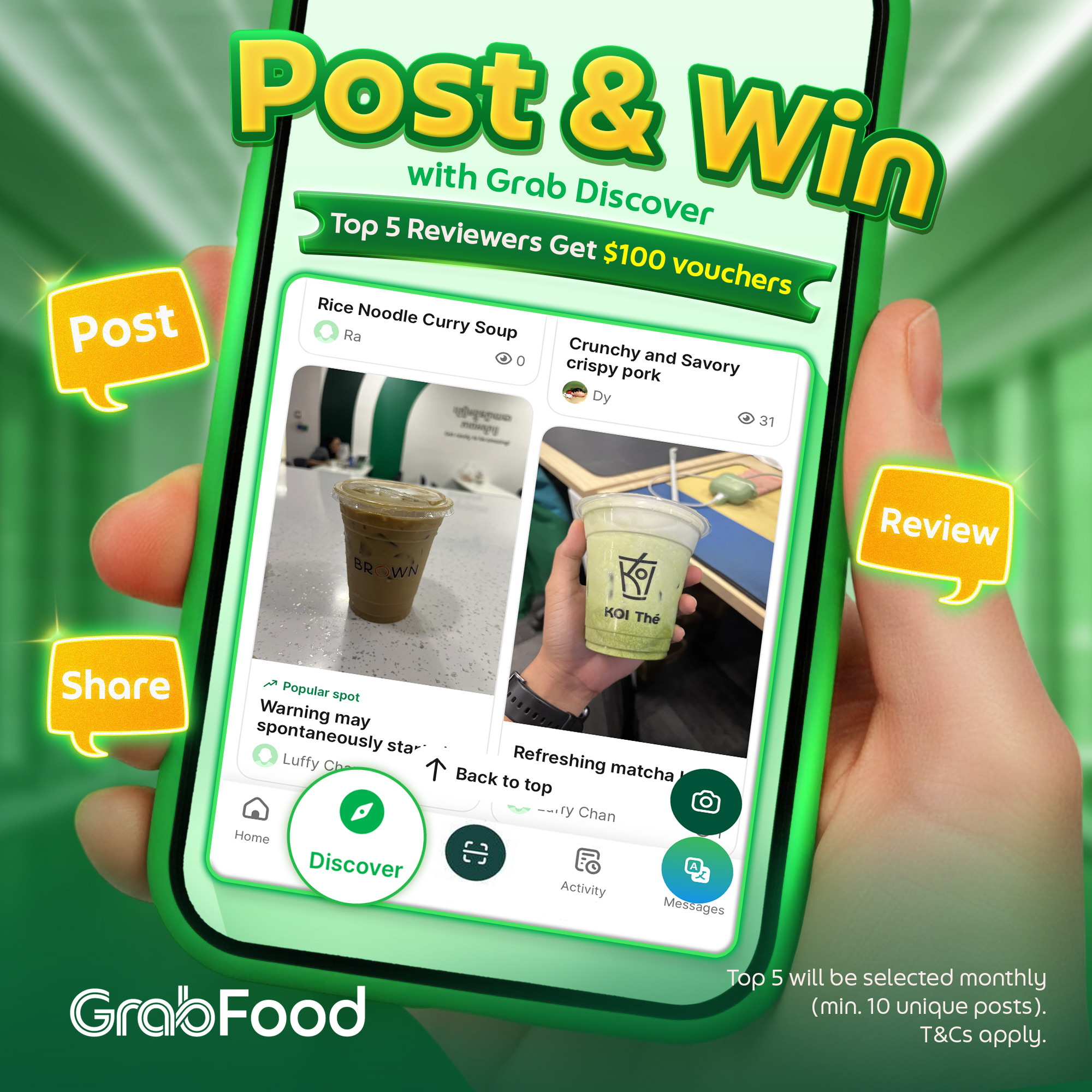 Grab Facebook ad