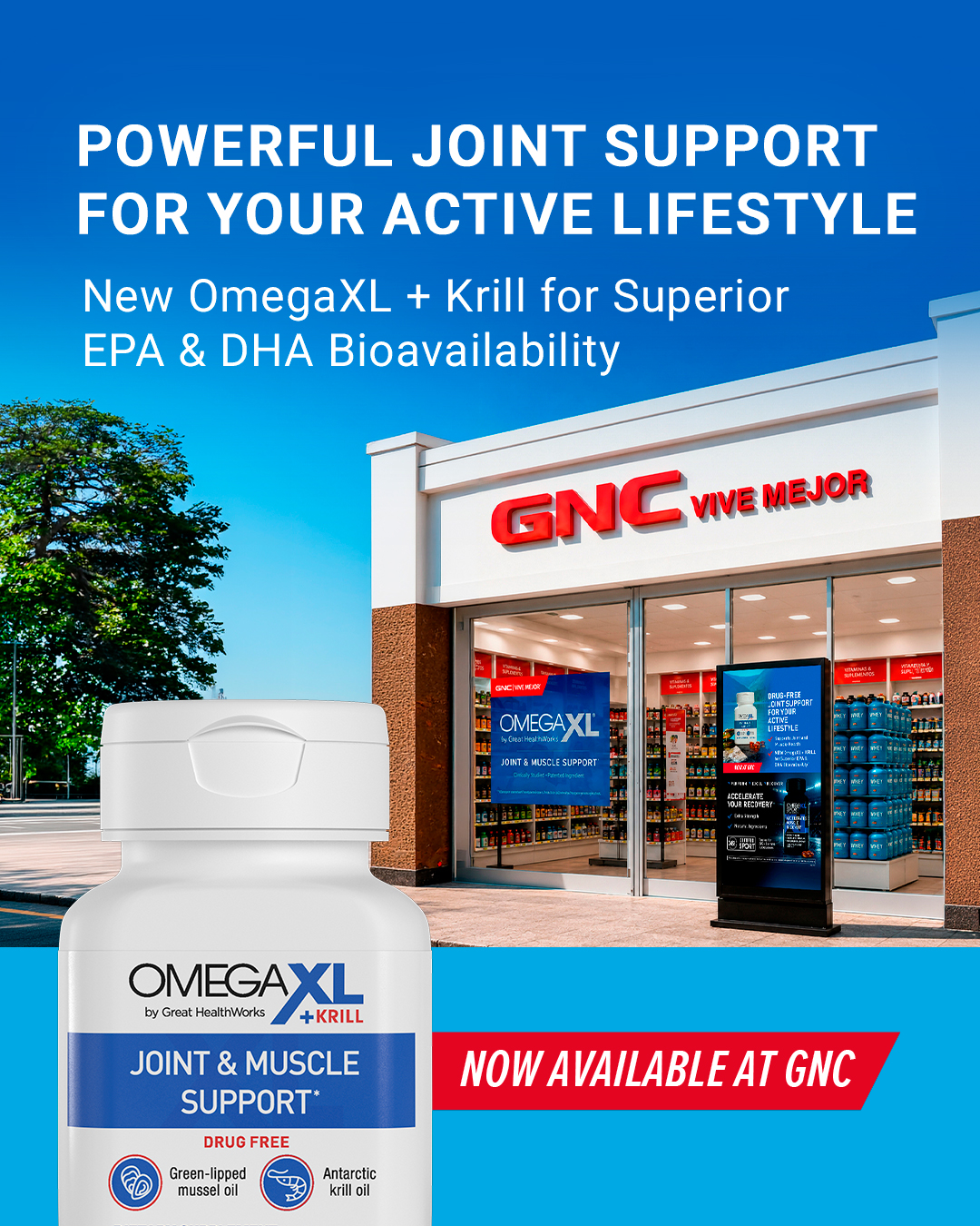 OmegaXL Facebook ad from Jul 22, 2026
