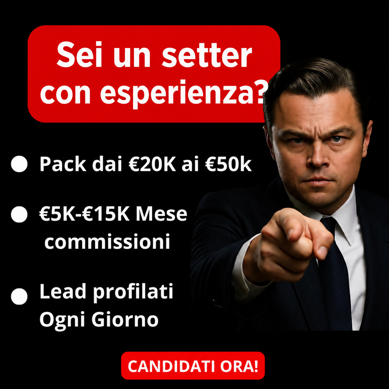 Infrastrutture AI Facebook ad: Assumiamo Setter con esperiena