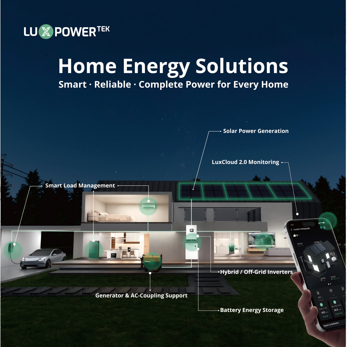 LuxpowerTek Facebook ad