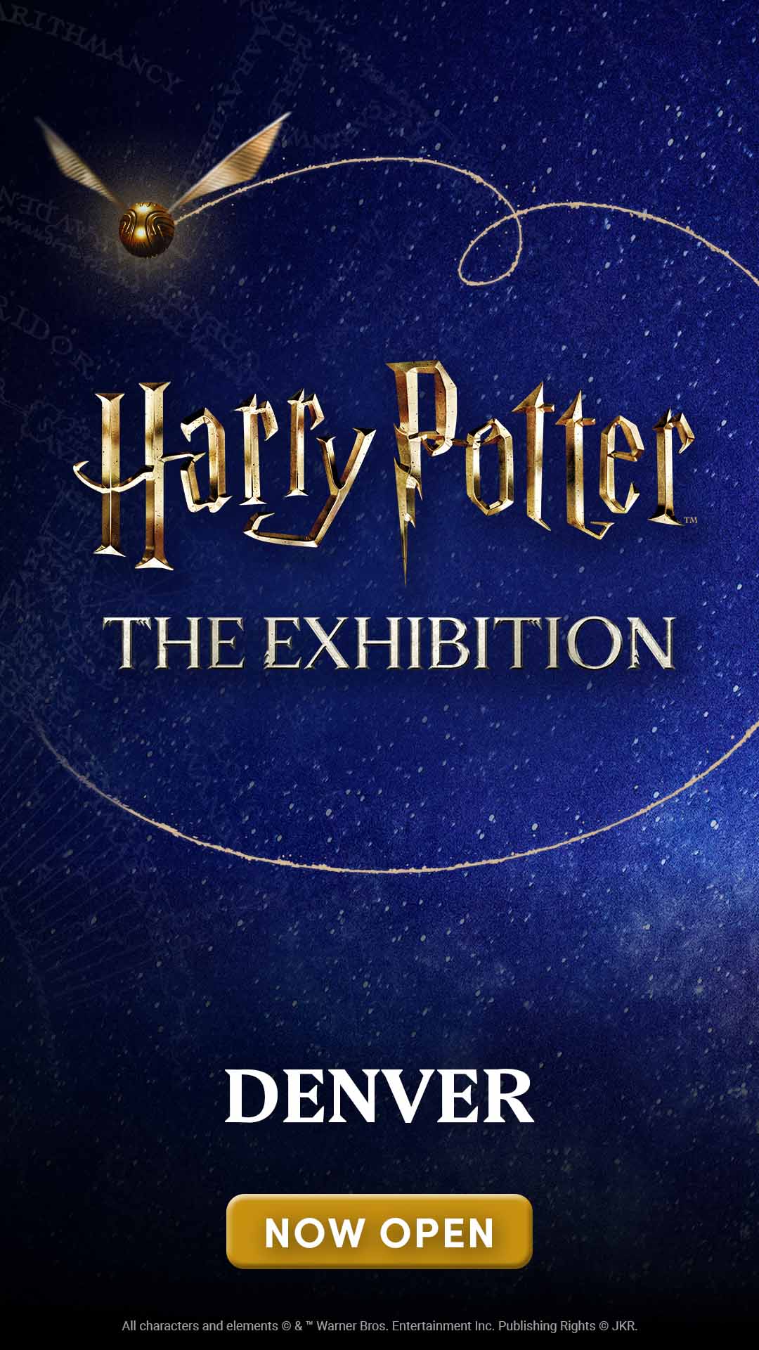 Harry Potter: The Exhibition Facebook ad