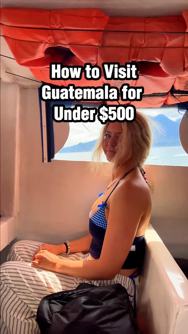 Shelby Reicks Travels Facebook ad: how to visit Guatemala for UNDER $500