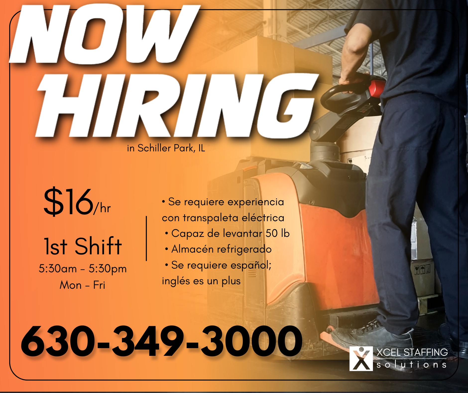 Xcel Staffing Solutions - Addison Facebook ad