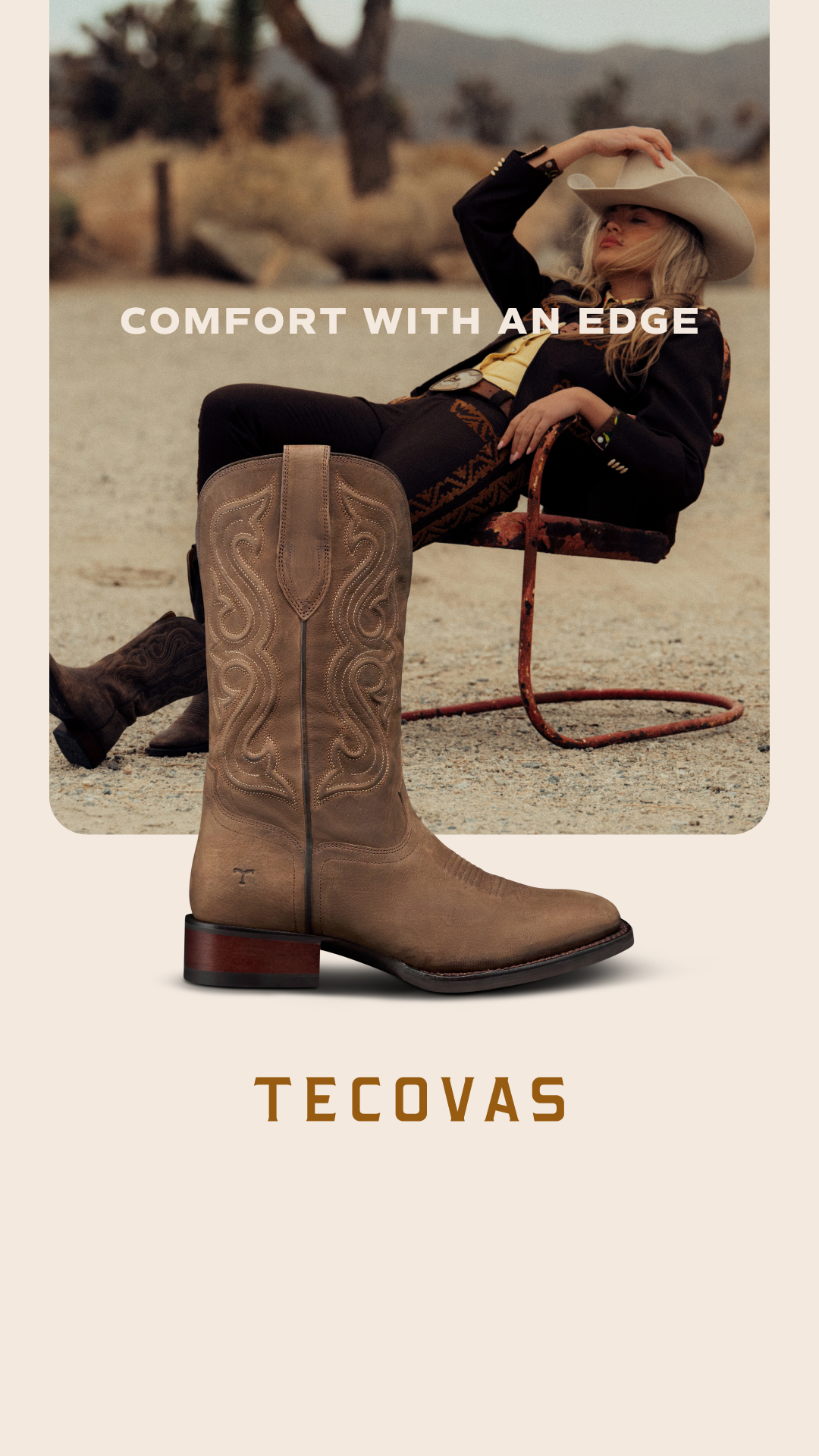 Tecovas Facebook ad