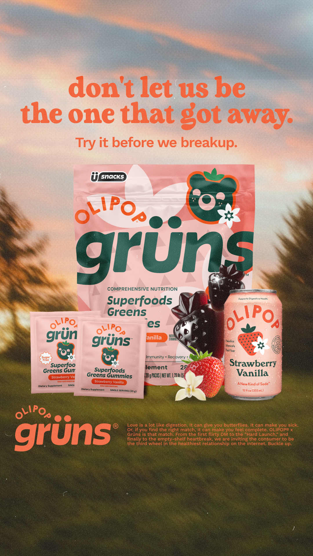 Grüns Facebook ad