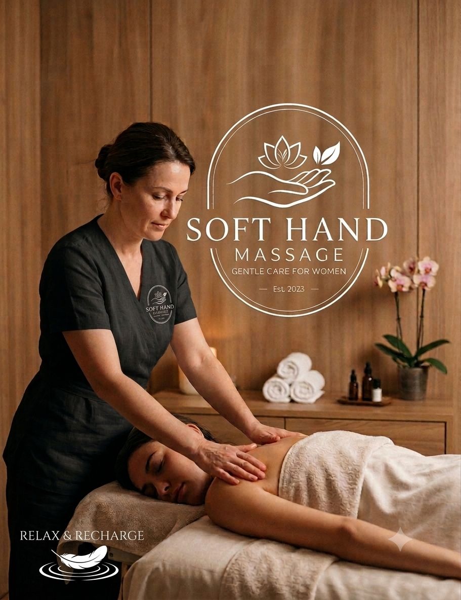 Soft Hand Massage Facebook ad: Relax without leaving home