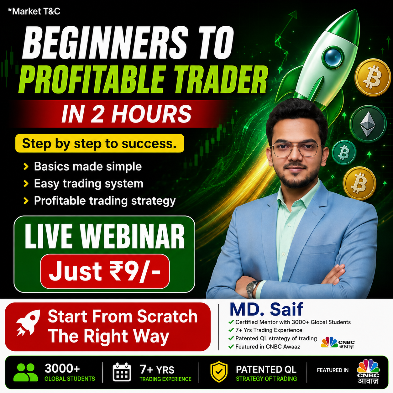 Tradewithsaif Facebook ad
