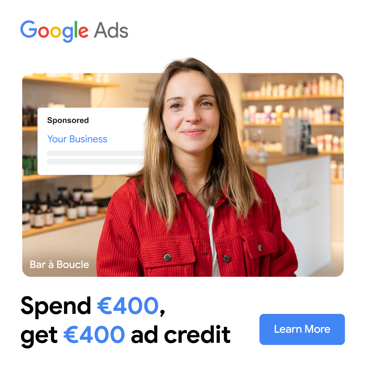 Google Ads Facebook ad